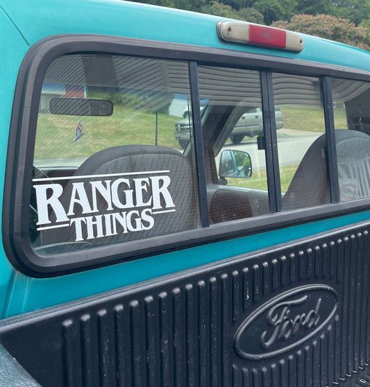 Ranger Things Cut Files | Ford Ranger | Cricut .SVG .AI .PNG .jpg