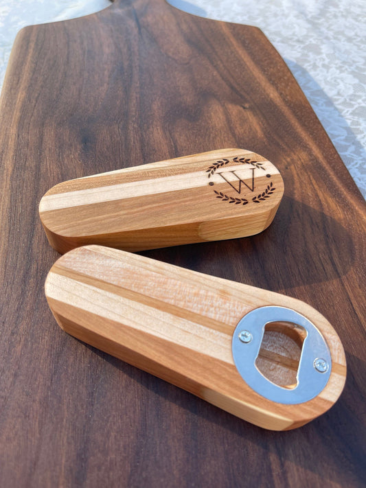 CNC Bottle Opener | Vector & 3D Print Files .STL .SVG .dwg .dxf .png